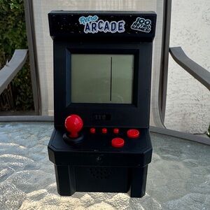 Portable Game Console - Black and Red